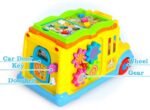 School Bus, Learning Educational School Bus Toys for Baby & Toddler, Electronic Car with Lights - Image 6
