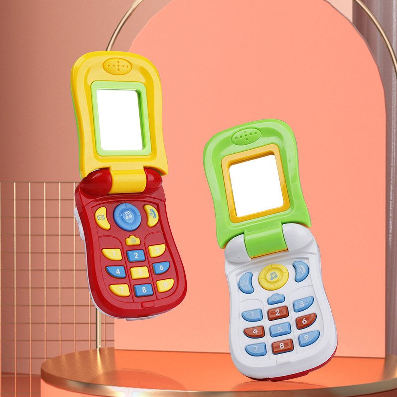 6569d4793a0bfd2b854660f6-baby-phone-toys-musical-mobile-telephone Baby Phone Toys Musical Mobile Telephone Music Sound Any Color - Image 1