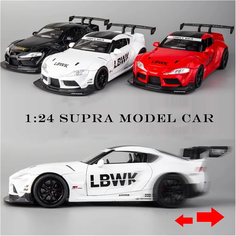 713ADqafhXL._AC_UF1000,1000_QL80_FMwebp_ 1:24 Toyota Supra GR LBWK Die-cast - Image 1