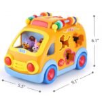 Hola Shape Sorting Bus with Music/Light/Electric Universal/Block - Image 7