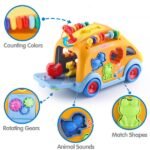 Hola Shape Sorting Bus with Music/Light/Electric Universal/Block - Image 3
