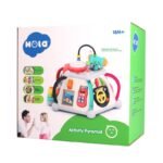 New Wholesale Educational Plastic Children Toy Gift Activity Pyramid with Music/Light/Games Baby Products Toy for Kids Baby Toys