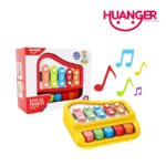 2 in 1 Non Electronic Musical Piano and Xylophone Toy for