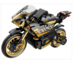 MecFactor Super Racing Motorcycle Building Blocks Set (33011) - Image 3