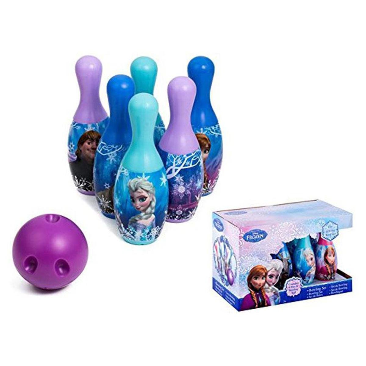 91c4eab7f8942280204fee68833b2982 Disney Frozen Kids Bowling Game Set - Image 1