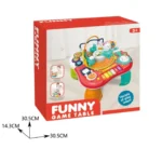 2-in-1 Baby Musical Activity Table & Learning Play Center