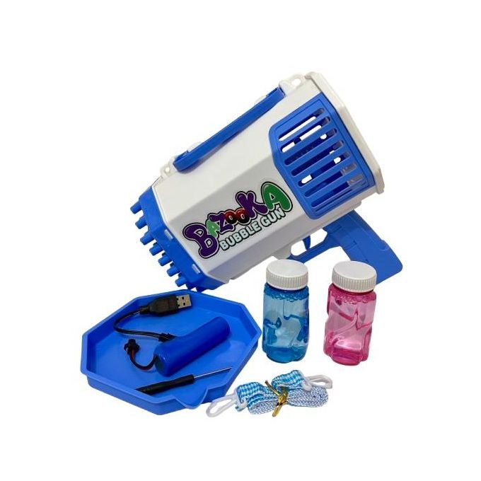 1 Bazooka 69-Hole Electric Bubble Gun - Image 1