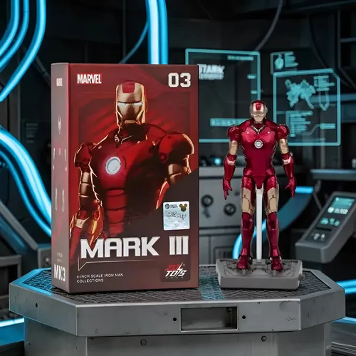 D_NQ_NP_836395-MLB107774483484_032026-O Marvel Iron Man Mark III 03 Action Figure - Image 1