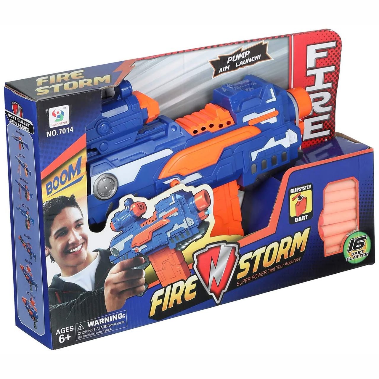IMG-20260703-WA0034 Fire Storm Soft Bullet Toy Gun – 16 Darts Blaster - Image 1
